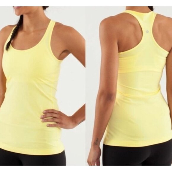 Lululemon Racerback Tank Top in Yellow - Picture 2 of 4